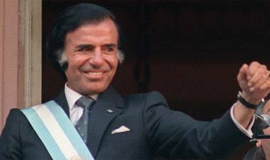 Menem Presidente: hace 32 años Argentina entraba en la era menemista