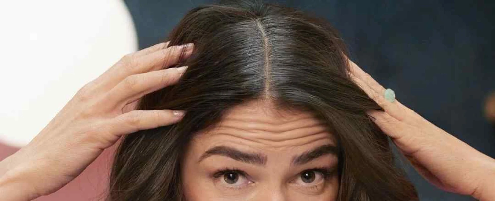 El truco para disimular las canas 