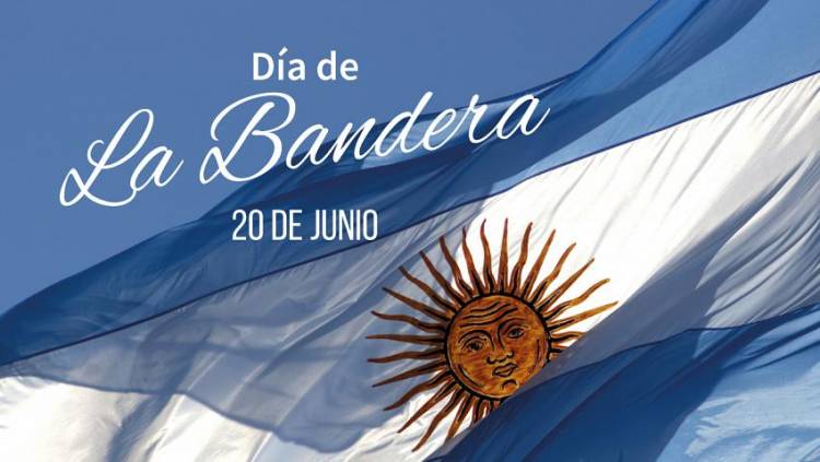 El Día de la Bandera se conmemora cada año en Argentina el 20 de junio.