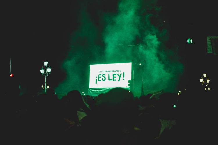A seis meses de la Ley del derecho de aborto.