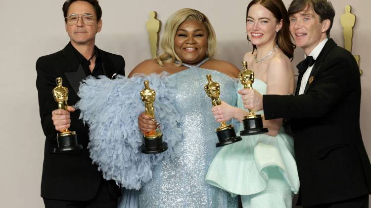 Premios Oscar 2024: Oppenheimer fue la gran ganadora de la noche con siete estatuillas