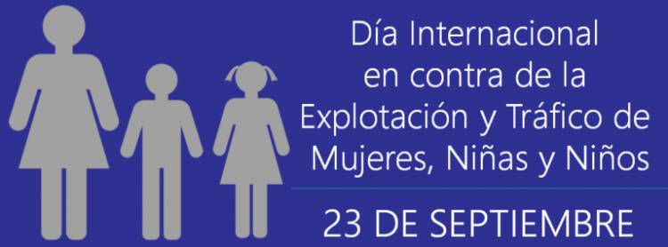 Día Internacional contra la Explotación Sexual y el Tráfico de personas