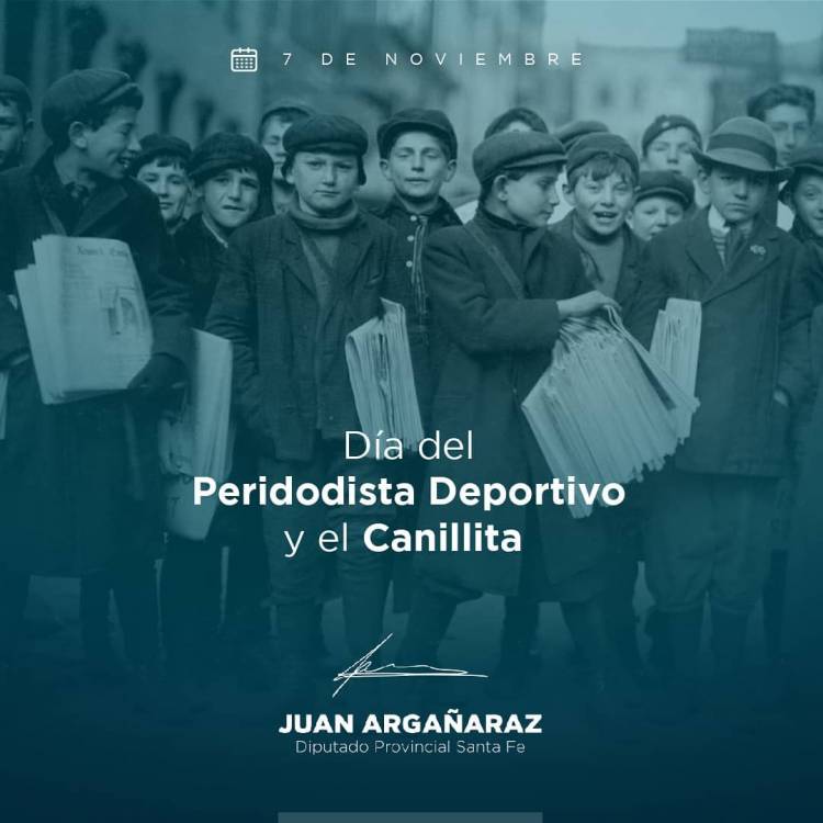 Día del Periodista Deportivo y el Día del Canillita